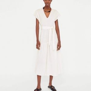 ZARA Toscana Tiered Dress Size Small